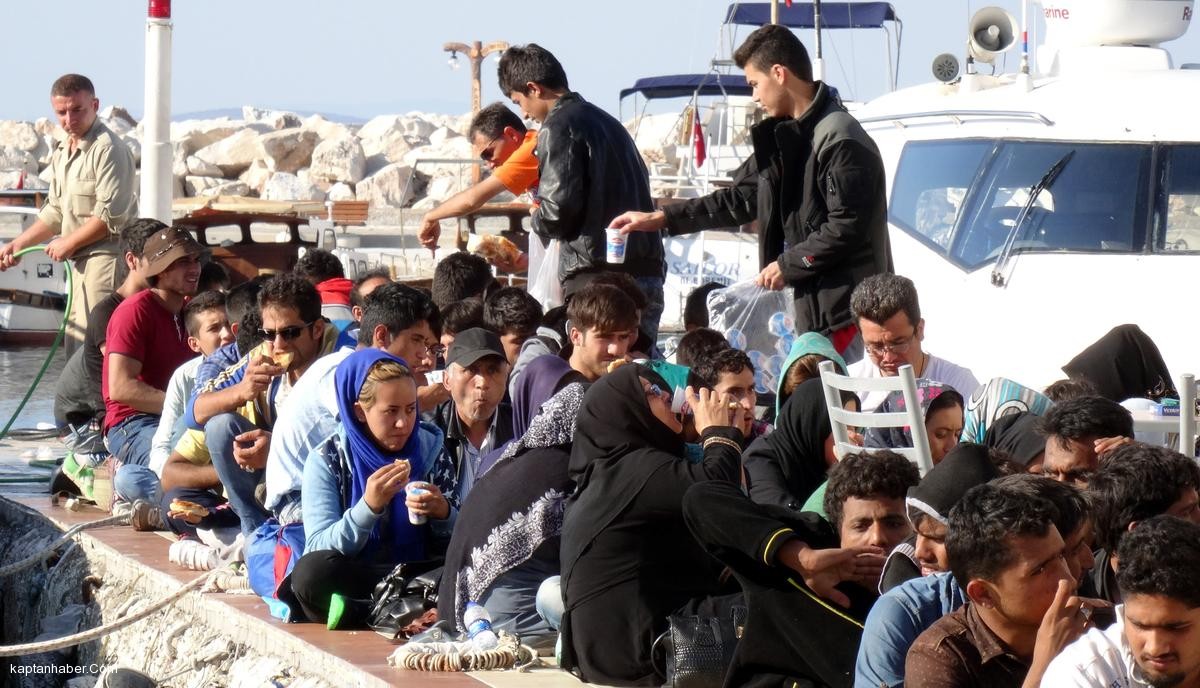 Ege Denizi'nde 101 Kaçak Yakalandı